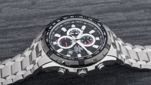Herrklocka - CASIO - EF539D1AVEF - Kronograf - Tachymeter - Vattentät 10 ATM