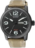 Miniatyrbild 2 av 2: Klocka - Citizen - BM8476-23EE - Eco-Drive - Beige och svart - Vattentät 10 Atm
