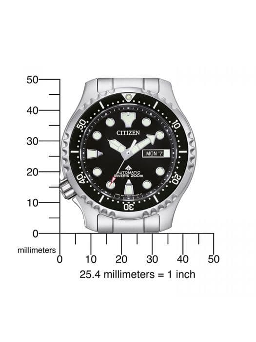 Citizen - Herrklocka - Automatisk - Analog - Silverband i rostfritt stål - NY0140-80E