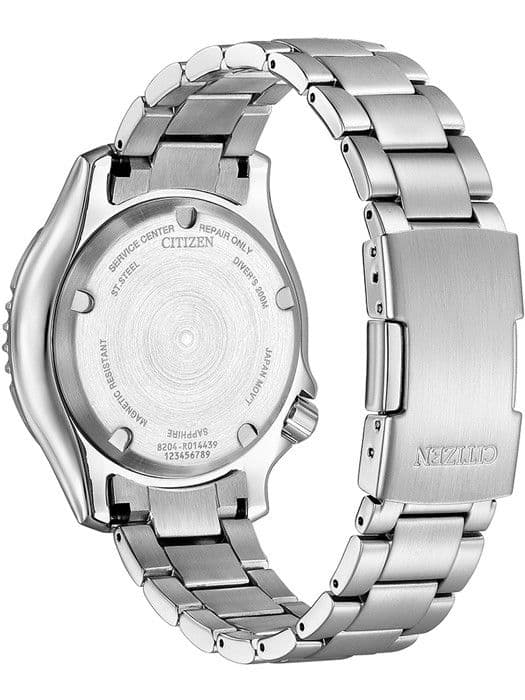 Citizen - Herrklocka - Automatisk - Analog - Silverband i rostfritt stål - NY0140-80E