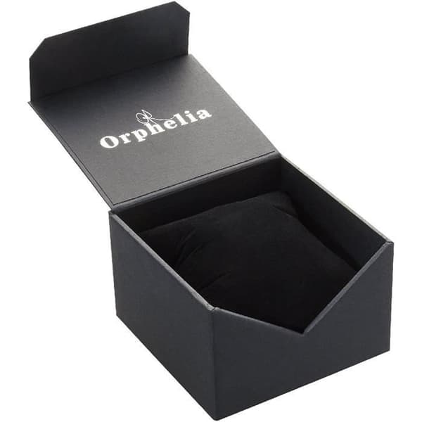 Klocka - ORPHELIA - 132-6711-44 - Kvarts Analog - Svart Läder - Vattentålighet 10 bar