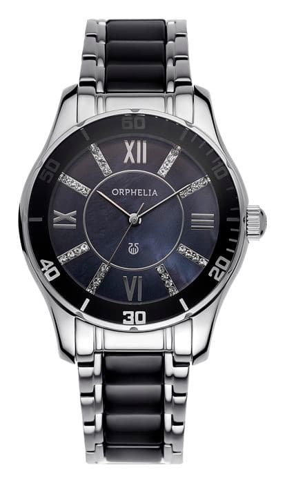Kvinnotvål - ORPHELIA - OR13501 - Kvarts - Analog - Tvåfärgad Keramik