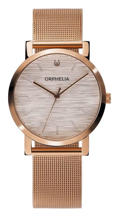 Kvinnoarmband - ORPHELIA - OR12907 - Kvarts - Rostfritt stål - Ip-rosé - 35 mm