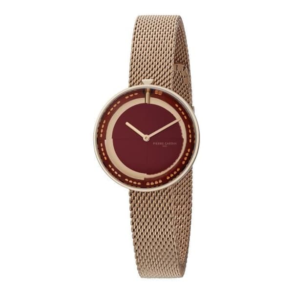 Pierre Cardin Damklocka CMA.0003 - Analog kvarts - Ip-rosé rostfritt stål - Vattentät 3 ATM