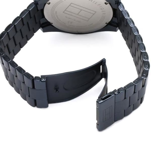Tommy Hilfiger - Analog herrklocka med kvartsurverk i rostfritt stål - 1791689