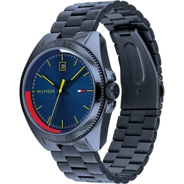 Tommy Hilfiger - Analog herrklocka med kvartsurverk i rostfritt stål - 1791689