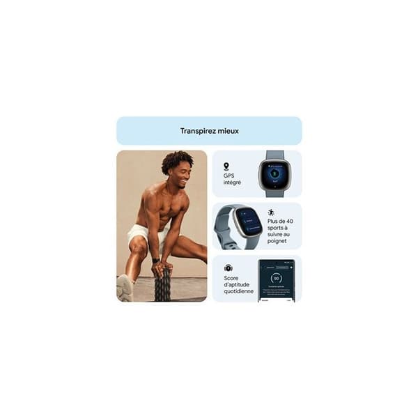 Fitbit VERSA 4 Smartwatch FB523SRAG