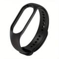 Pikkukuva 1 / 2: Tarvike, Silikona siksniņa priekš Xiaomi Mi Band -sarja 3 / 4 / 5 / 6 / 7 Melna, Riff