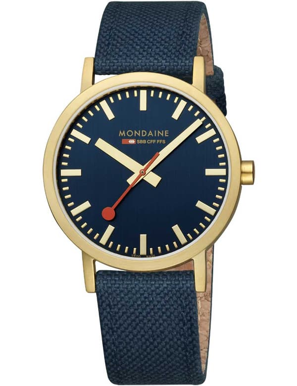 Mens Watch Mondaine A660.30360.40SBQ, Quartz, 40mm, 3ATM