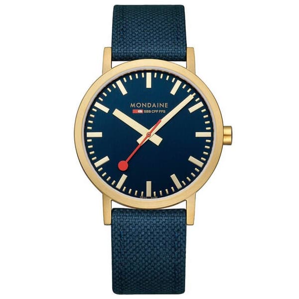 Mens Watch Mondaine A660.30360.40SBQ, Quartz, 40mm, 3ATM