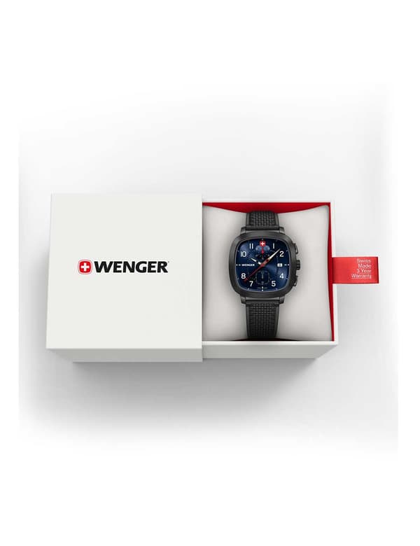 Mens Watch Wenger 01.1933.113, Quartz, 40mm, 5ATM
