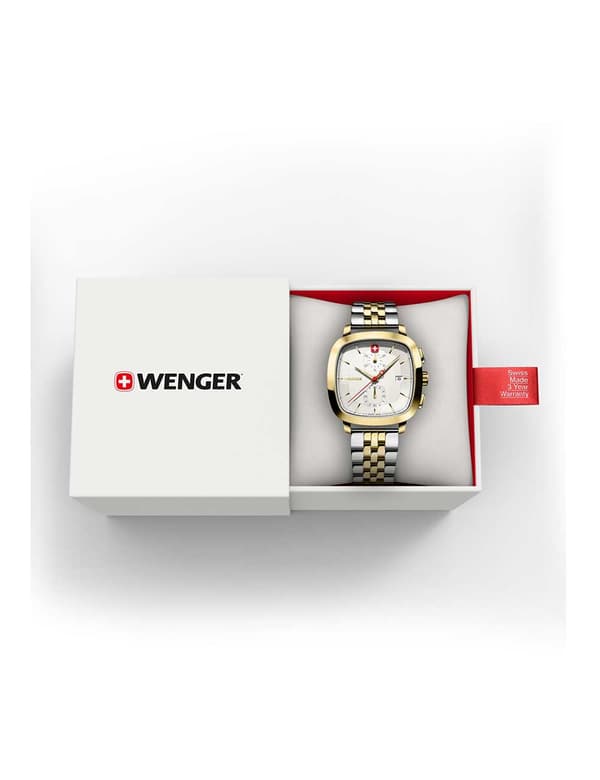 Mens Watch Wenger 01.1933.107, Quartz, 40mm, 5ATM