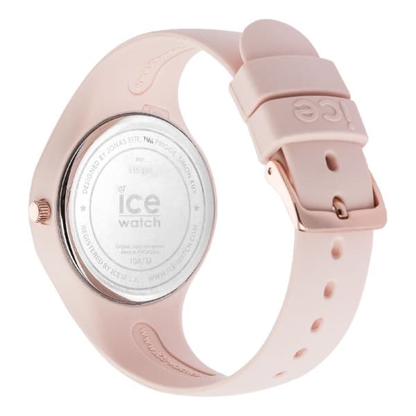 Ice-Watch - ICE glam färg Nude - Rosa damur med silikonband - 015330 (liten)