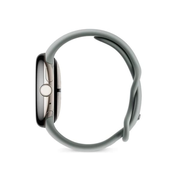 Google Pixel Watch 2 Smartwatch Guld aluminiumfodral Sage Green Sport Band Wifi