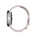 Miniatyrbild 2 av 3: Google Pixel Watch 2 Smartwatch i polerat silver aluminiumfodral Sportband Porslin Wifi