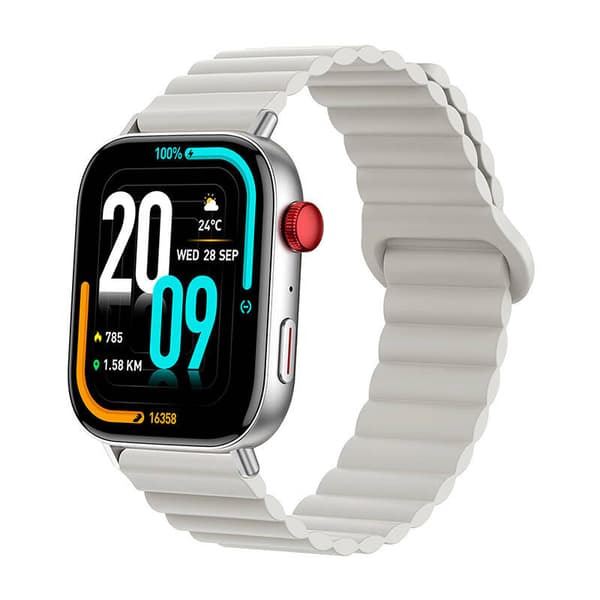 Colmi C8 Max smartklokke med magnetrem (sølv)