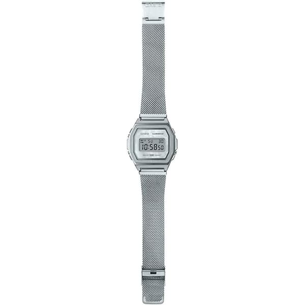 Herreur Casio A1000M-1BEF Sort Sølvfarvet