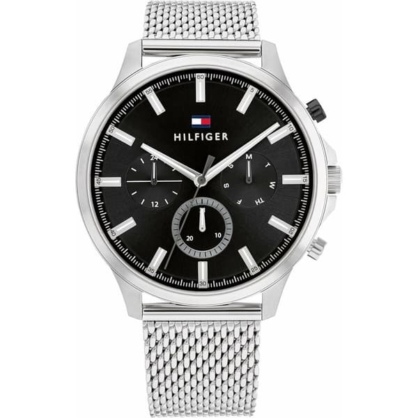 Herreur Tommy Hilfiger RYDER Sort Sølvfarvet