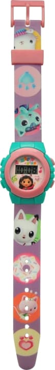 Miniatyrbilde 1 av 2: Gabby's Dollhouse Kids Licensing - Digital armbåndsur - Gabby's Dollhouse (033731101)