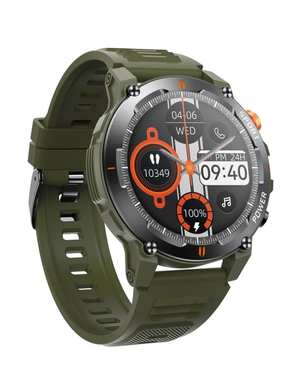 INF Smartwatch med puls- og blodtryksmåler