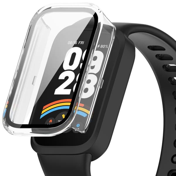 INF Xiaomi Band 9 Active / Redmi Band 3 etui med skærmbeskytter