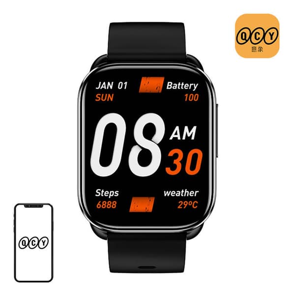 Smartklokke QCY WATCH GS (grå)