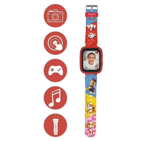 Paw Patrol färgskärmsklocka med kamera och 8 GB minneskort