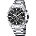 Miniatyrbillede 1 af 2: Herreur Festina F20463/4 Sort Sølvfarvet