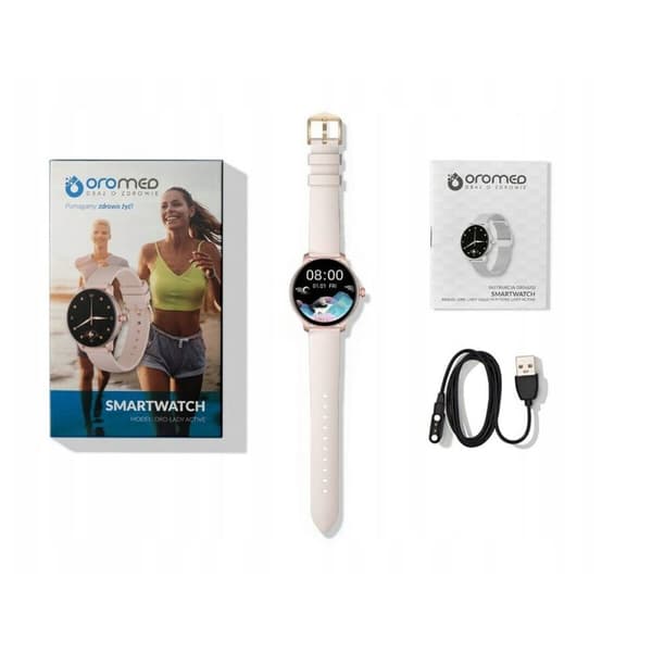 Älykello Oromed ORO LADY ACTIVE Pinkki 1,09"
