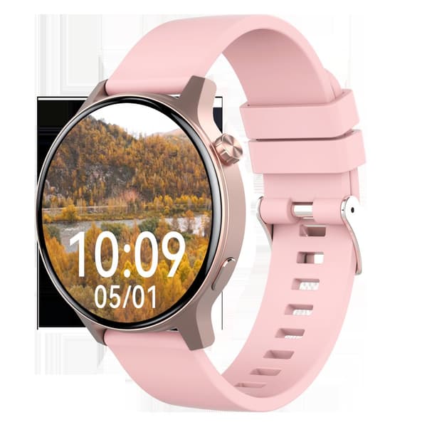 INF Rose Gold -älykello, jossa on edistynyt terveys- ja kuntoseuranta