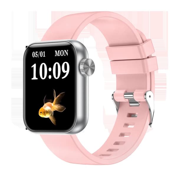 INF Smart Watch med Bluetooth-opkald og sundhedsovervågning - Sølv