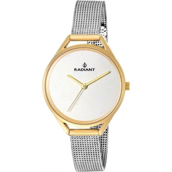 Damklocka RADIANT NEW STARLIGHT RA432202 - RADIANT - Kvarts - Analog - Guld - Stål