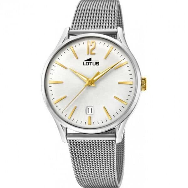 Klocka - LOTUS - Herr - Stål - Milanese Mesh Armband
