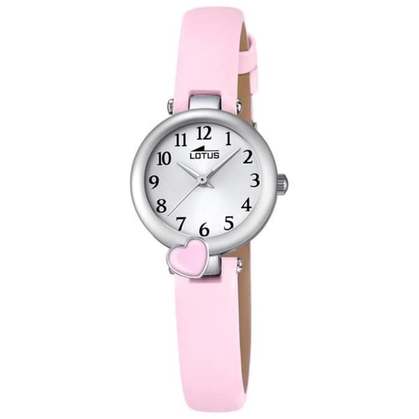 Klocka - LOTUS - UL18268-2 - Analog - Kvarts - Rosa Läder