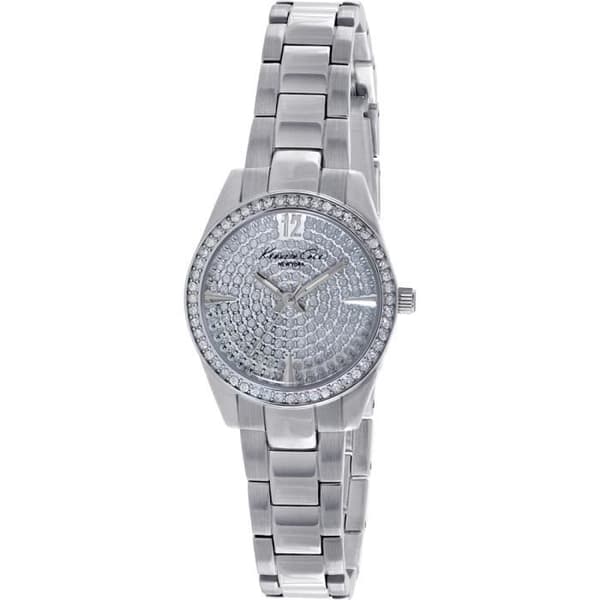 Damklocka - KENNETH COLE - CLASSIC IKC4978 - Silver - Kvarts - Rund