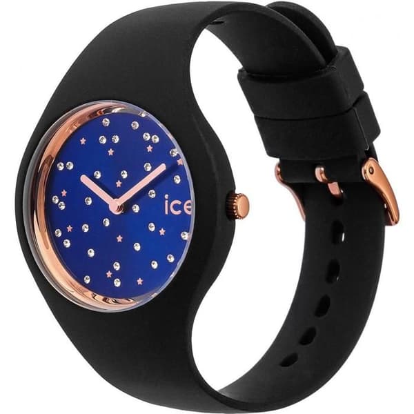 Klocka - Ice-Watch - ICE cosmos Star Deep blue - Silikonrem - Midnattsblå urtavla - Dam