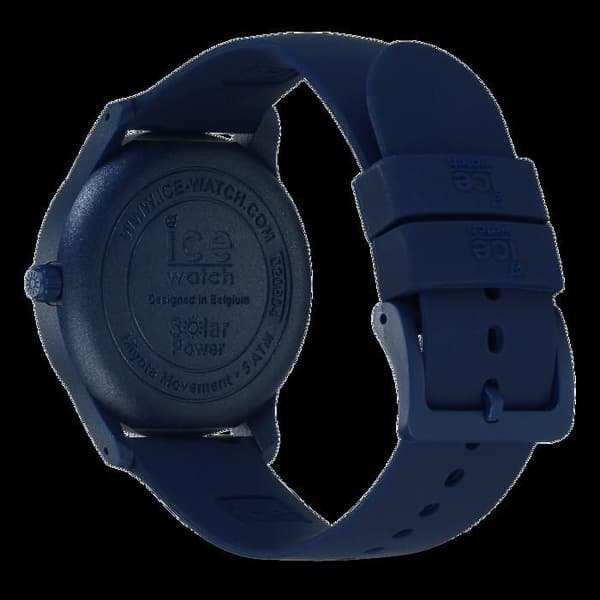 Ice Watch - Damklocka - Soldriven - Analog - Blå silikonrem - 020604