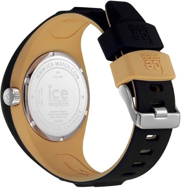 Klocka - ICE WATCH - P. Leclercq Svart beige Medium - Silikon/Plast - Vattentät 10 Atm - Sportig