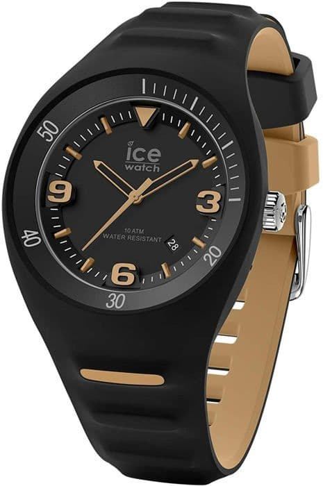 Klocka - ICE WATCH - P. Leclercq Svart beige Medium - Silikon/Plast - Vattentät 10 Atm - Sportig