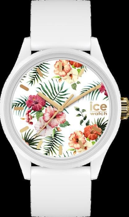 Klocka - Ice Watch - 020598 - Solar - Vit silikon - 40 mm - 5 bar