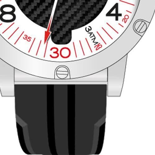 eneWatch - Herrklocka - Svart silikonband - Analog Quartz UE77857