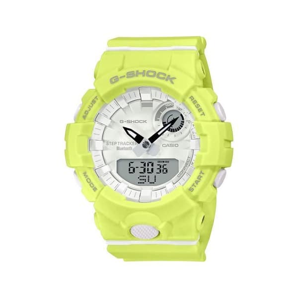 Armbandsklocka P1C6E CASIO analog-digital herrklocka med hartsband GMA-B800-9AER
