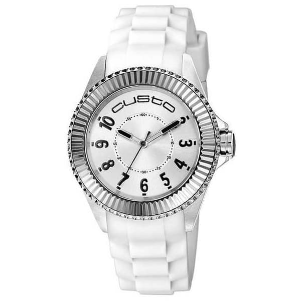 Kvinnoarmband - CUSTO ON TIME - B-SPORTY CU062601 - Kvartslossning - Analog - Gummi