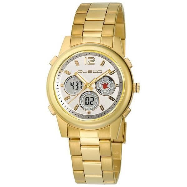 Kvinnoarmband - CUSTO - ON TIME STARLIGHT CU053203 - Kvarts - Analog - Guldpläterad stål