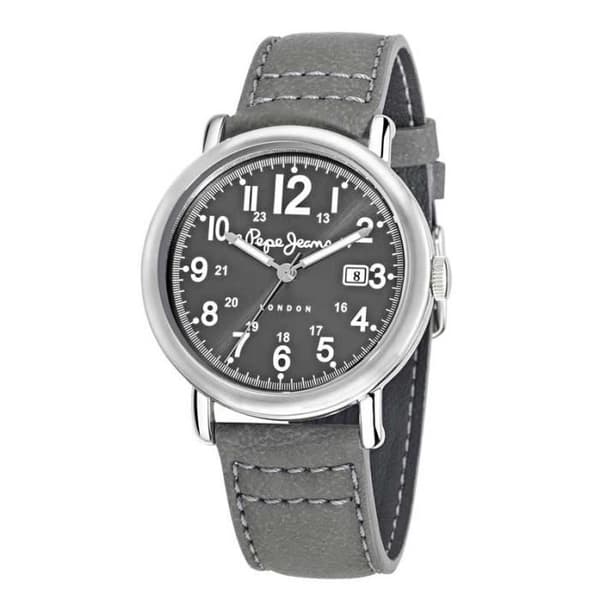 Klocka - PEPE JEANS - R2351105006 - Quartz - Analog - Grå läder