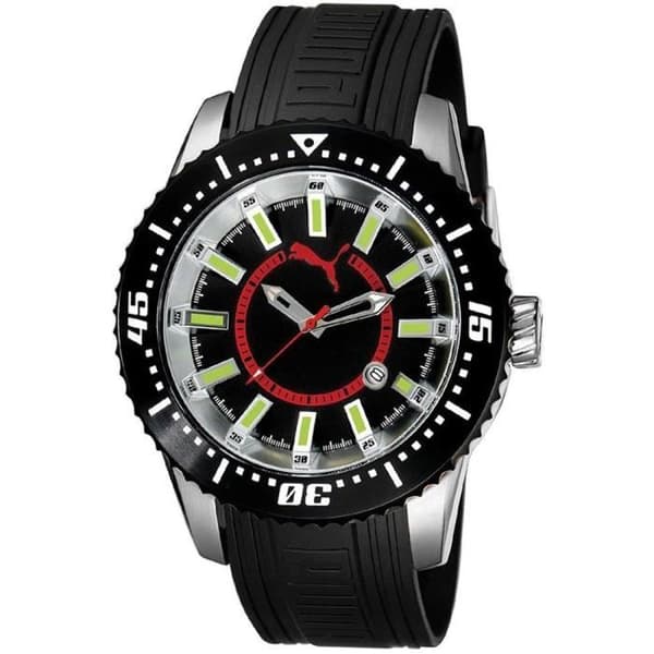 Puma Resin Analog Quartz Herrklocka