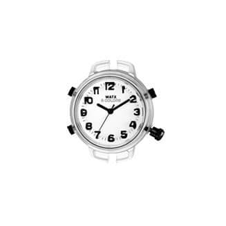 Kvinna klocka - WATX & COLORS - XS BIG BEN RWA1550 - Kvarts - Analog - Vit läder