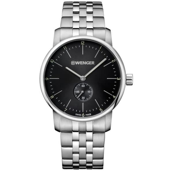 Herrur - Wenger - Urban Classic Chrono - Kvarts - Analog - Rostfritt stål