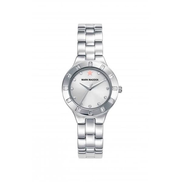 Klocka - Mark Maddox - MM7010-17 - Kvarts - Analog - Kvinna - Silverfärgad