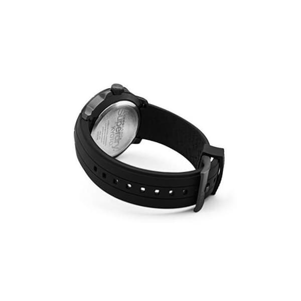 Herrklocka SUPERDRY SYG217BB - Quartz - Analog - Resin - Svart